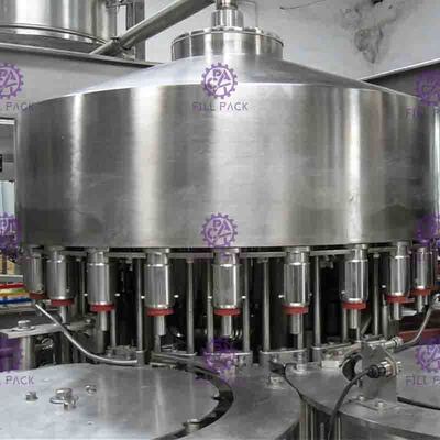 Auto controle Juice Filling Machine do PLC com velocidade 6000BPH
