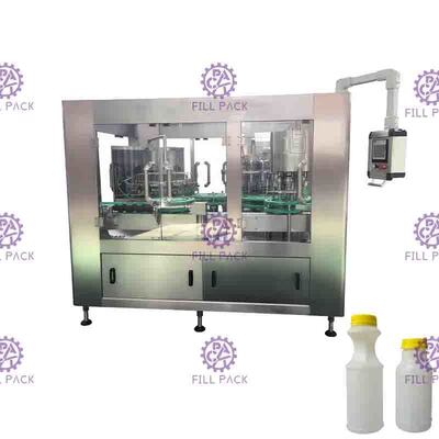 máquina de enchimento principal do suco do pescoço 24 da garrafa de 38mm com controle de temperatura