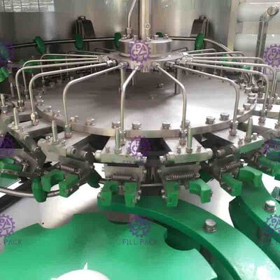 máquina de enchimento principal do suco do pescoço 24 da garrafa de 38mm com controle de temperatura