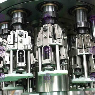 A polpa Juice Filling Machine Glass Bottle do aloés 20000BPH carbonatou a linha de enchimento 3 da bebida em 1
