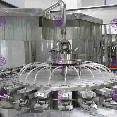 Fruto Juice Packing Machine 4000BPH da garrafa de vidro de SUS304 2L com homogenizador
