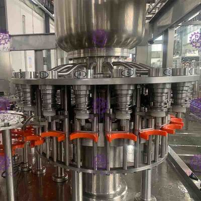 Posição de pulverização de Juice Bottle Packing Machine 4 da manga de 10000BPH 330ml
