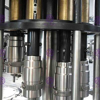 Controle fresco do PLC da máquina de enchimento do suco da garrafa plástica com tela de toque