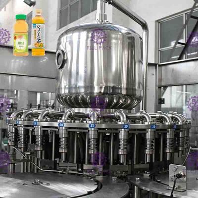 Controle fresco do PLC da máquina de enchimento do suco da garrafa plástica com tela de toque
