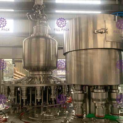 GV 0.35Mpa Juice Filling Machine Second Pollution automático que evita