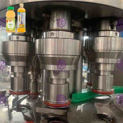 Pressão normal do controle do PLC de Juice Filling Machine do fruto de SUS304 6000bph