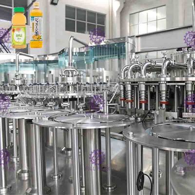 4 em 1 controle líquido do PLC da máquina do enchimento da garrafa plástica com tela de toque