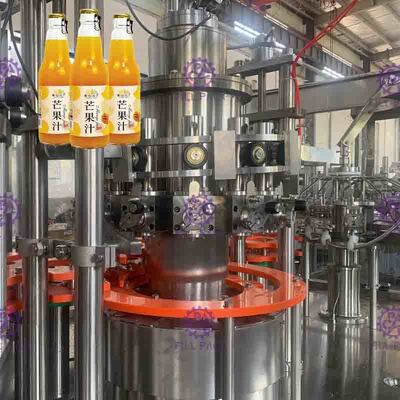 Máquina de enchimento quente giratória
