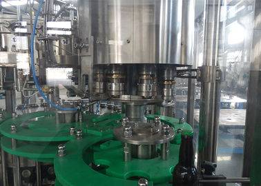 PET o vidro plástico 3 em 1 máquina de engarrafamento do vinho da água gasosa/equipamento/linha/planta/sistema Monobloc