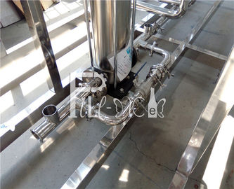 Máquina do tratamento de água potável do RO da osmose reversa de 250LPH Monoblock com filtro de FRP