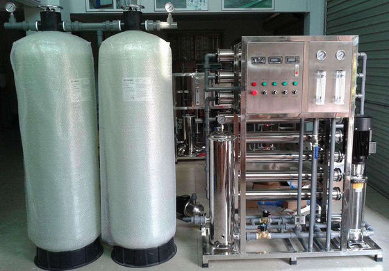 Máquina da purificação de água da osmose reversa do RO de Monoblock 1000LPH