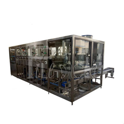 Máquina de enchimento automática da água de 5 galões 450BPH com tela táctil máquina de engarrafamento da água de 5 galões