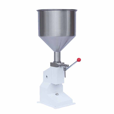 enchimento manual dos líquidos da máquina de enchimento 5.5KW da pressão de mão 10L quantitativamente