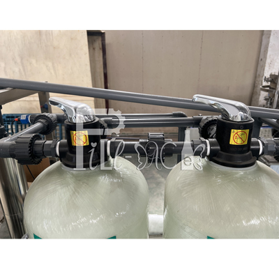 Sistema de tratamento de água potável 500lph de aço inoxidável com a membrana 4040