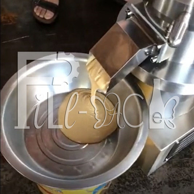 SUS304 moinho coloide de aço inoxidável, manteiga de amendoim que processa a máquina do misturador