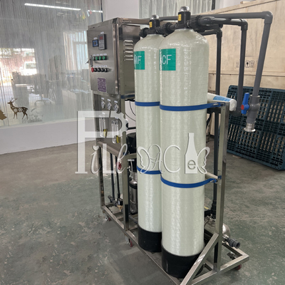 Máquina do tratamento da água do RO da água potável 500LPH com a membrana 4040