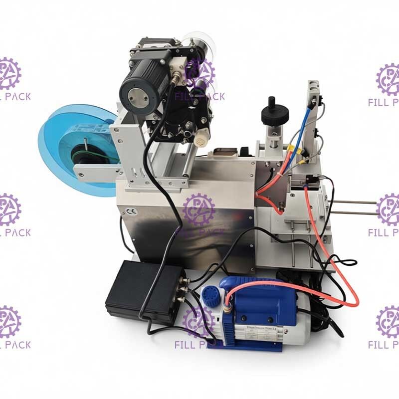 Máquina de etiquetas adesiva 1800BPH da garrafa da etiqueta semi automática para lados quadrados da garrafa 3