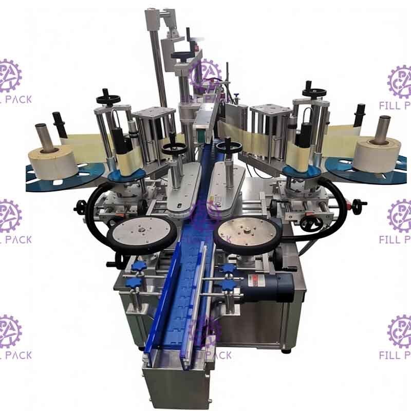 equipamento de rotulagem industrial da garrafa de óleo 1200W tipo conduzido bonde