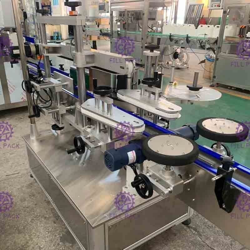 Rotulagem lisa autoadesiva do ANIMAL DE ESTIMAÇÃO/da garrafa quadrado plástico da etiqueta/máquina/equipamento/planta/sistema do Labeler