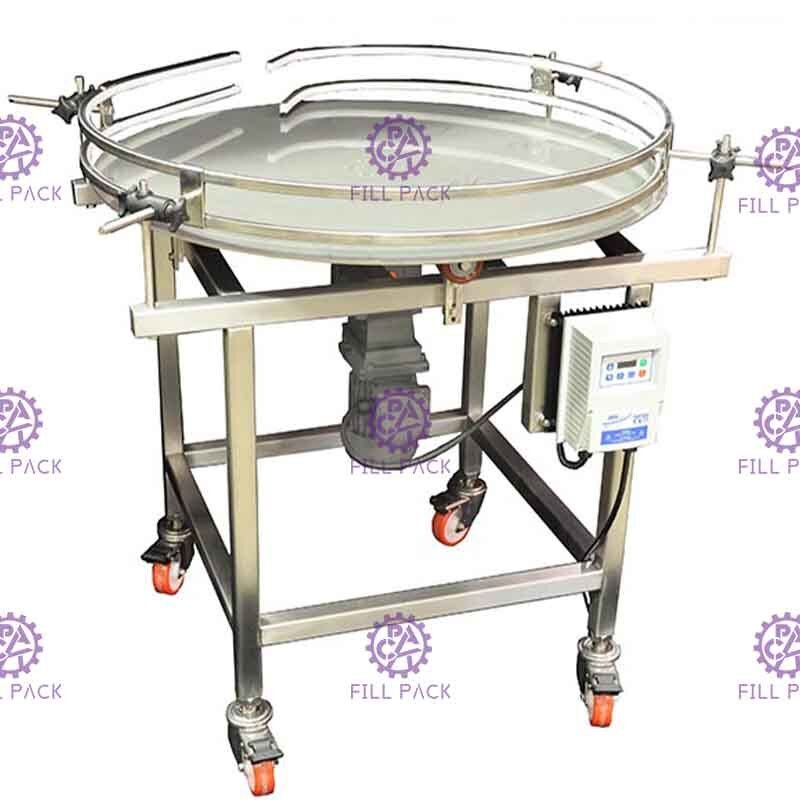 Tipo giratório semi automático da máquina de classificação da garrafa de vidro para a linha de produção da água
