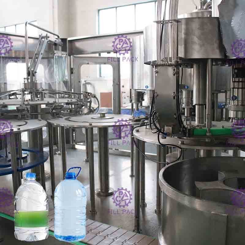 Máquina de enchimento de aço inoxidável da água potável para a linha de produção engarrafada da água