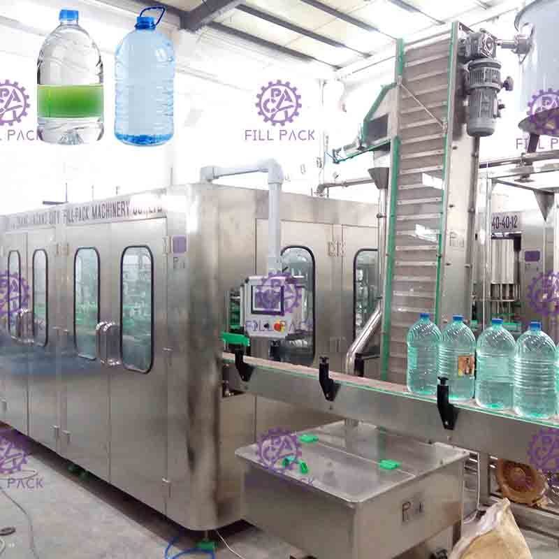 3L / garrafa plástica 2 da água 5L/10L mineral em 1 equipamento/planta/máquina/sistema/linha de produção