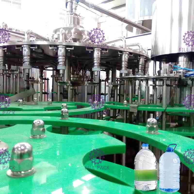3L / garrafa plástica 2 da água 5L/10L mineral em 1 equipamento/planta/máquina/sistema/linha do capsulador do enchimento da arruela