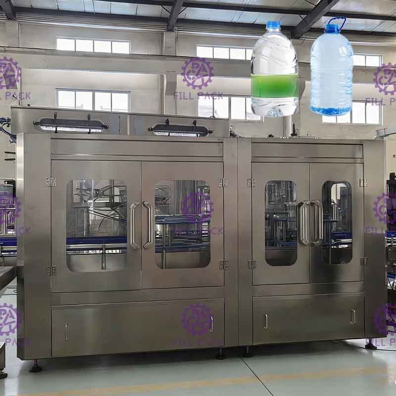 3L / garrafa plástica 2 da água 5L/10L mineral em 1 equipamento/planta/máquina/sistema/linha de engarrafamento
