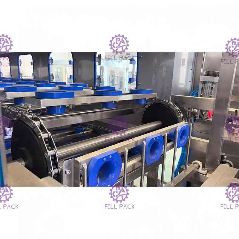Máquina de enchimento automática da água de 5 galões 450BPH com tela táctil máquina de engarrafamento da água de 5 galões