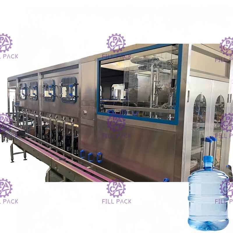 Enchimento da água do tambor planta 450 BPH da máquina de enchimento da água de 5 galões para a água de Minear