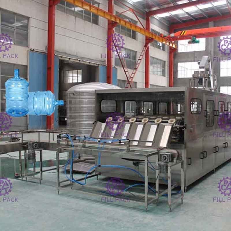 900BPH automático máquina de enchimento da água de 5 galões com linhas tipo da bomba 6 de Nanfang