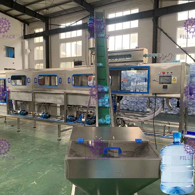 Equipamento/planta/máquina/sistema/linha do engarrafamento de água da cubeta/garrafa do tambor/galão