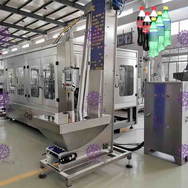 A máquina de enchimento carbonatada de aço inoxidável da bebida, CDD engarrafa a máquina tampando automática