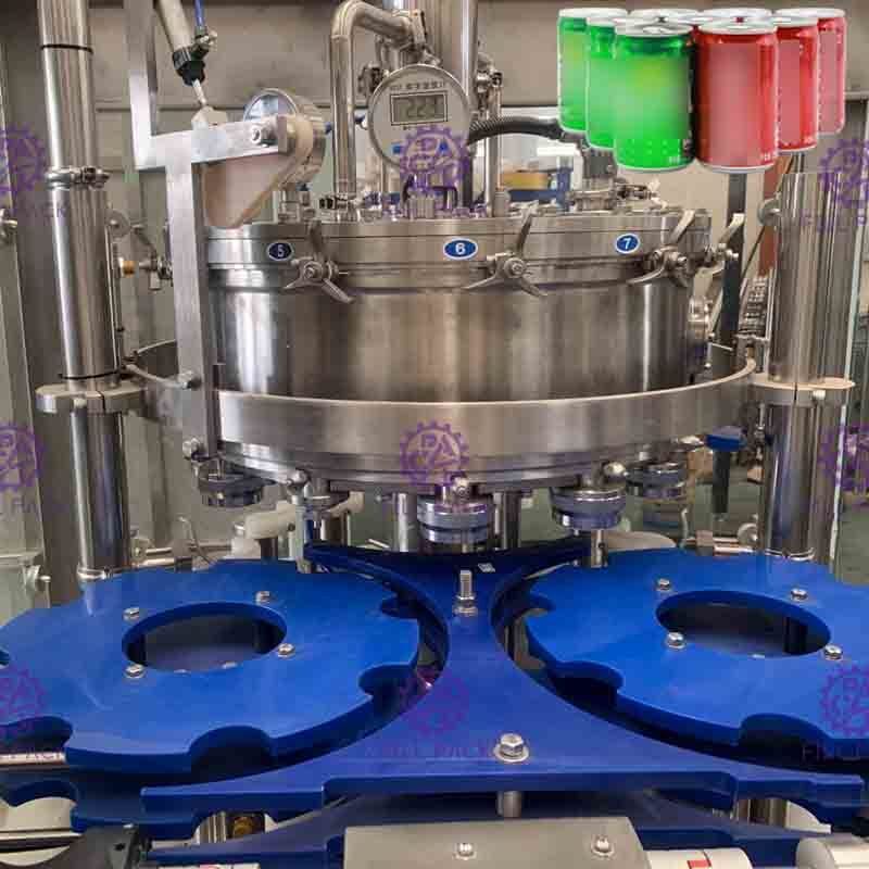 2 em 1 máquina de engarrafamento de Monoblock para latas plásticas