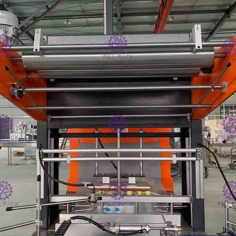 tela táctil de 10pcs/Min Bottle Shrink Wrap Machine para a cola do suco