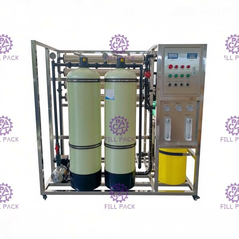 Máquina do tratamento de água potável de 500LPH Monoblock F