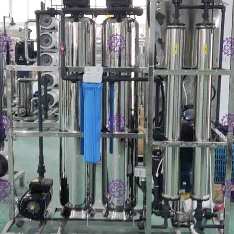 Máquina do purificador da água do sistema de tratamento de água municipal RO do cambista do íon