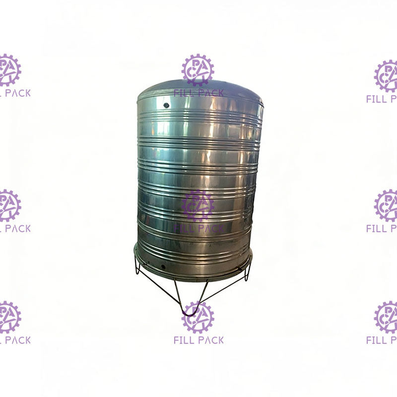 2T que bebe/tanque de armazenamento mineral/puro 304 de aço inoxidável da água