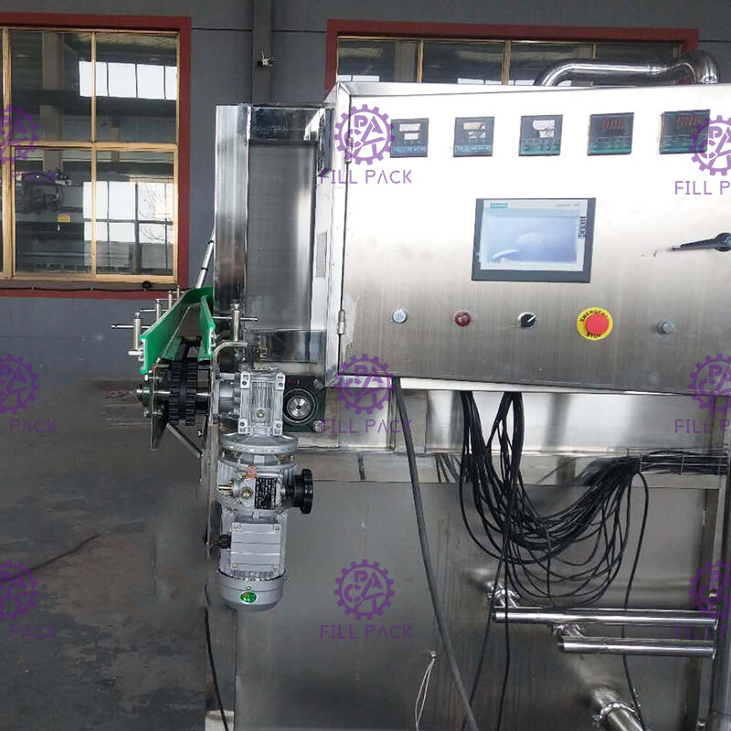 Zonas de temperatura do esterilizador 4 da máquina de embalagem da garrafa do de alta capacidade SUS304
