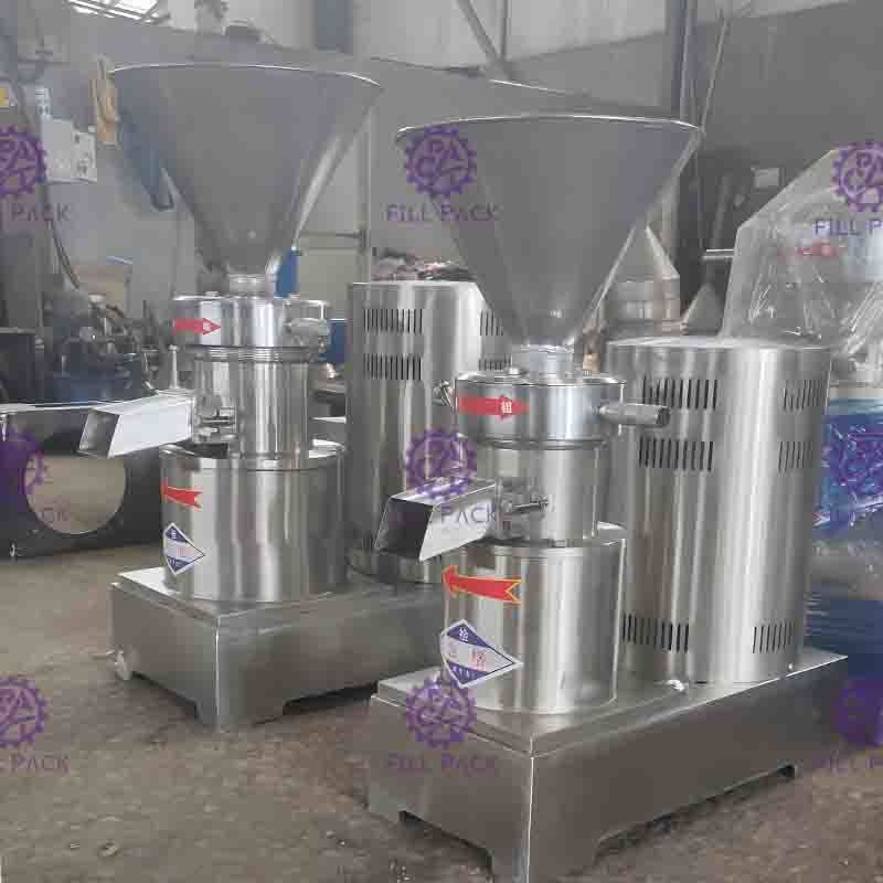 Tipo vertical máquina de processamento da manteiga do sésamo do amendoim de SUS304