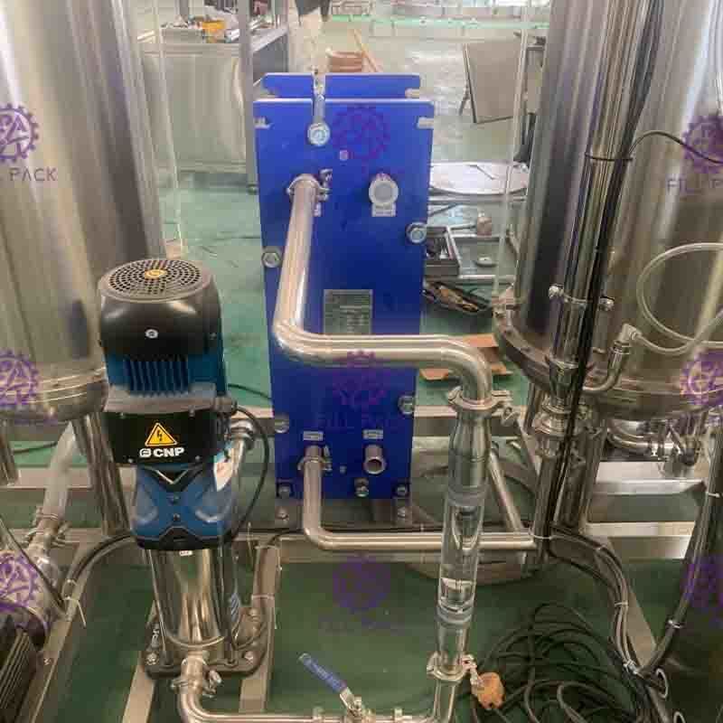 misturador carbonatado cola da bebida do casco dos tanques 3000L três para a linha de processamento do refresco