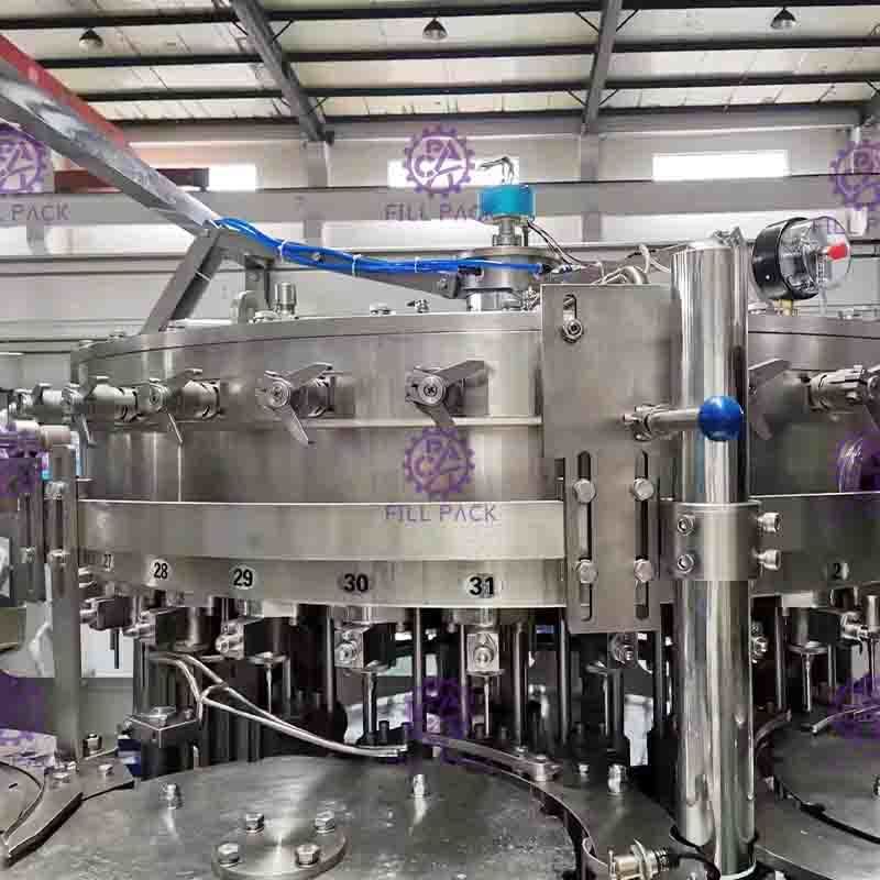 Vidro plástico carbonatado 3 do ANIMAL DE ESTIMAÇÃO da bebida da bebida em 1 máquina/equipamento/planta/sistema Monobloc da produção da garrafa