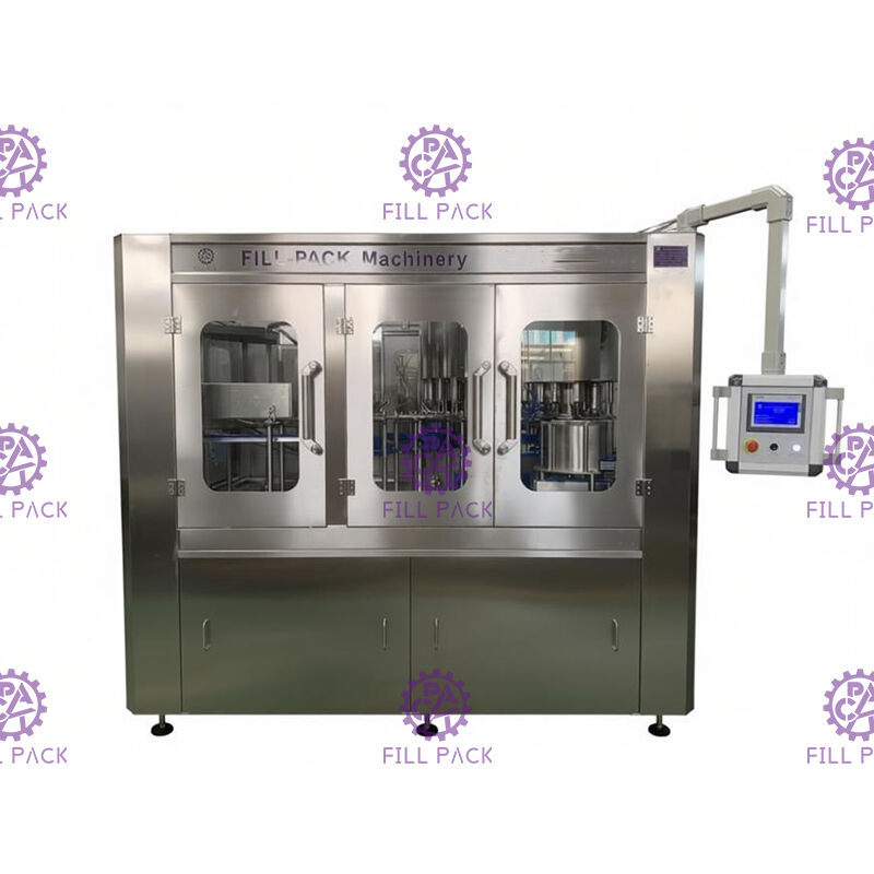 Máquina 3-In-1 tampando de enchimento de lavagem automática para a água mineral da garrafa plástica