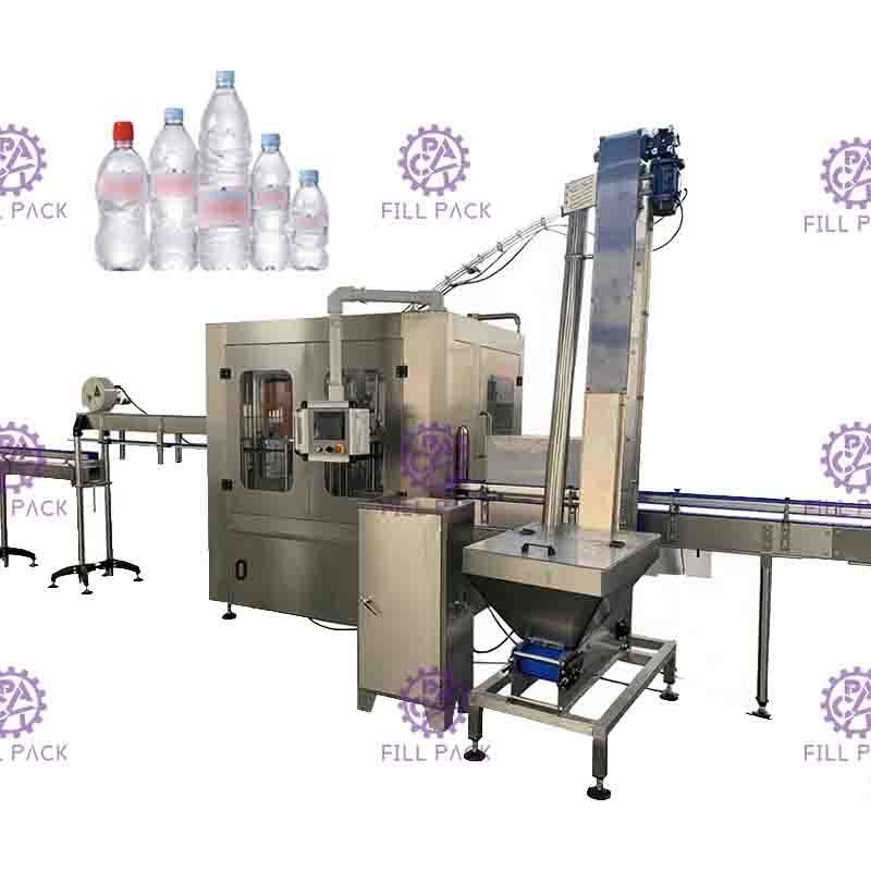 Garrafa plástica estéril Monoblock 0.5MPA asséptico da máquina de enchimento 0.5L da água da alta segurança