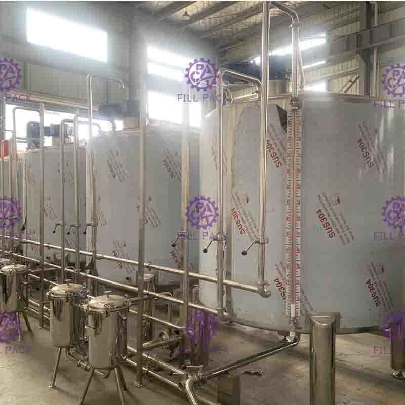 Revestimento do vapor que aquece Juice Processing Equipment With Agitator