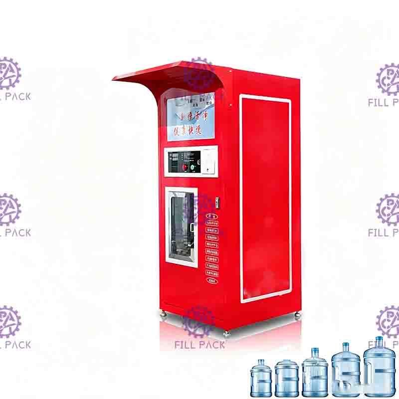 Moeda e máquina 10L/Min 550W 0.5MPA de Bill Purified Water Bottle Vending