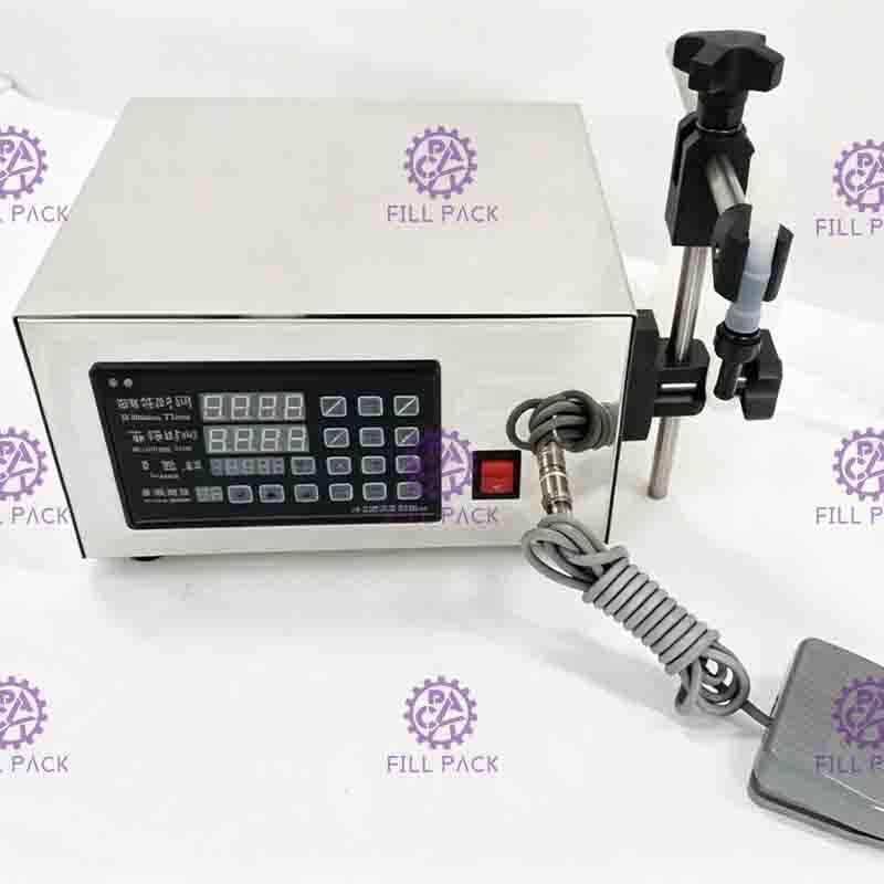 Cabeça de enchimento 130BPH do equipamento do líquido do controle de Digitas única