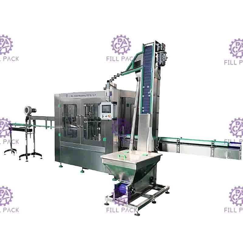 Linha pura bebendo automática planta da máquina de enchimento da água da pequena escala para garrafas plásticas do ANIMAL DE ESTIMAÇÃO