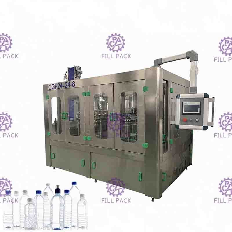 água potável 3 do ANIMAL DE ESTIMAÇÃO 500ml/1L/2L em 1 equipamento de fabricação de Monoblock/planta/máquina/sistema/linha