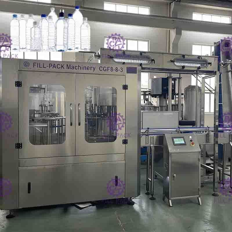 ANIMAL DE ESTIMAÇÃO do controle do PLC que enxágua a máquina tampando de enchimento com tela táctil